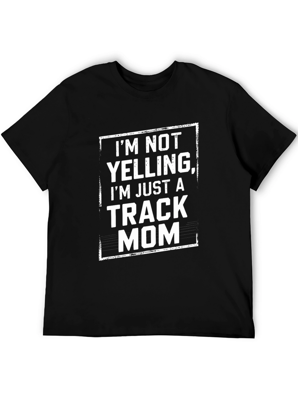 Track Mom T-Shirt - Novelty Graphic Tee