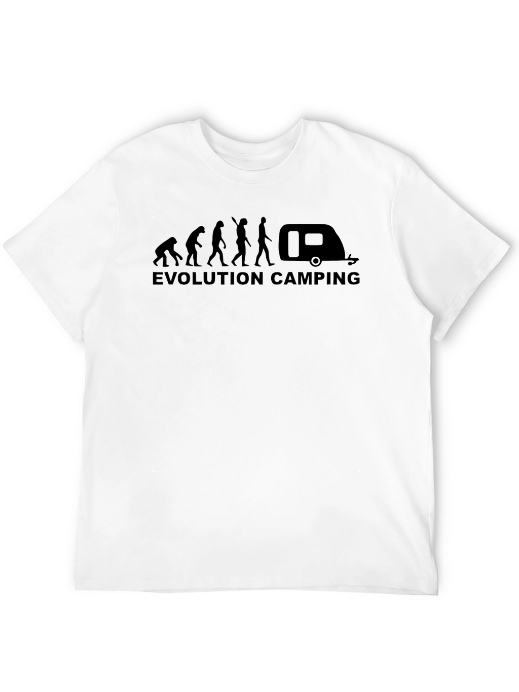 Evolution Camping Black T-Shirt