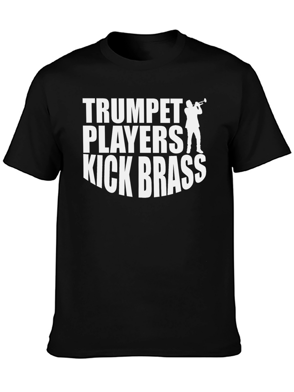 Trumpet Players Kick Brass Graphic T-Shirt