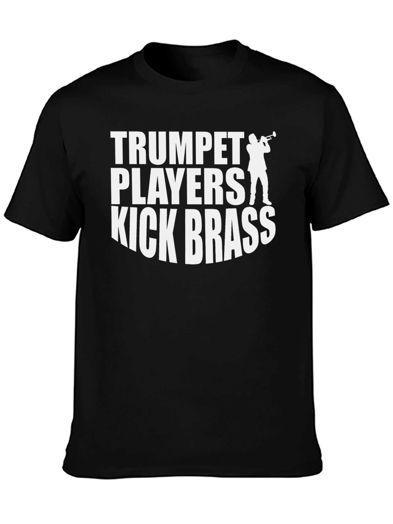 Trumpet Players Kick Brass Graphic T-Shirt