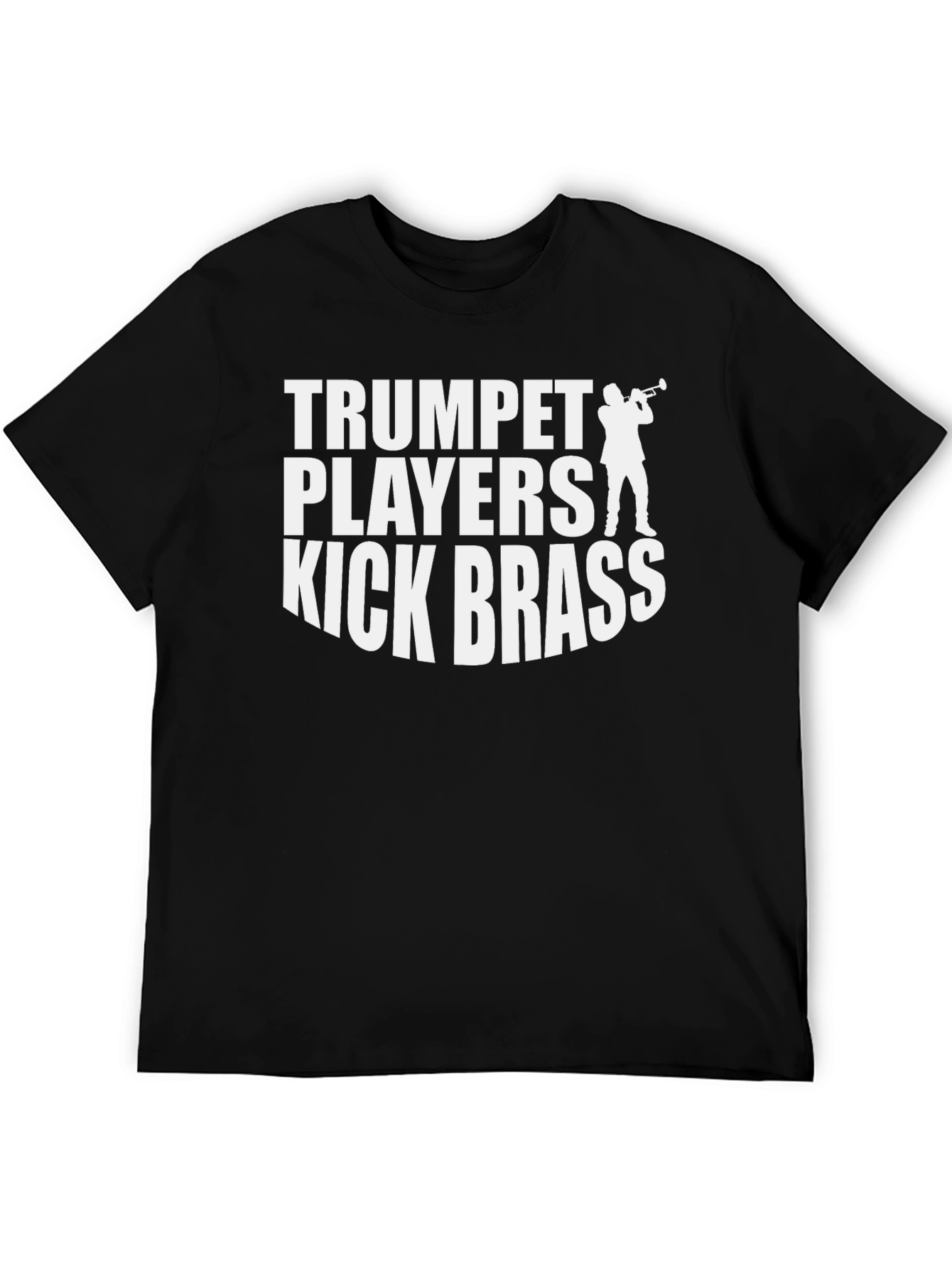 Trumpet Players Kick Brass Graphic T-Shirt
