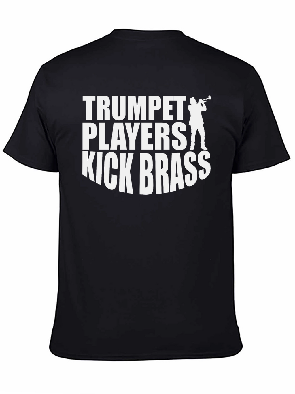 Trumpet Players Kick Brass Graphic T-Shirt