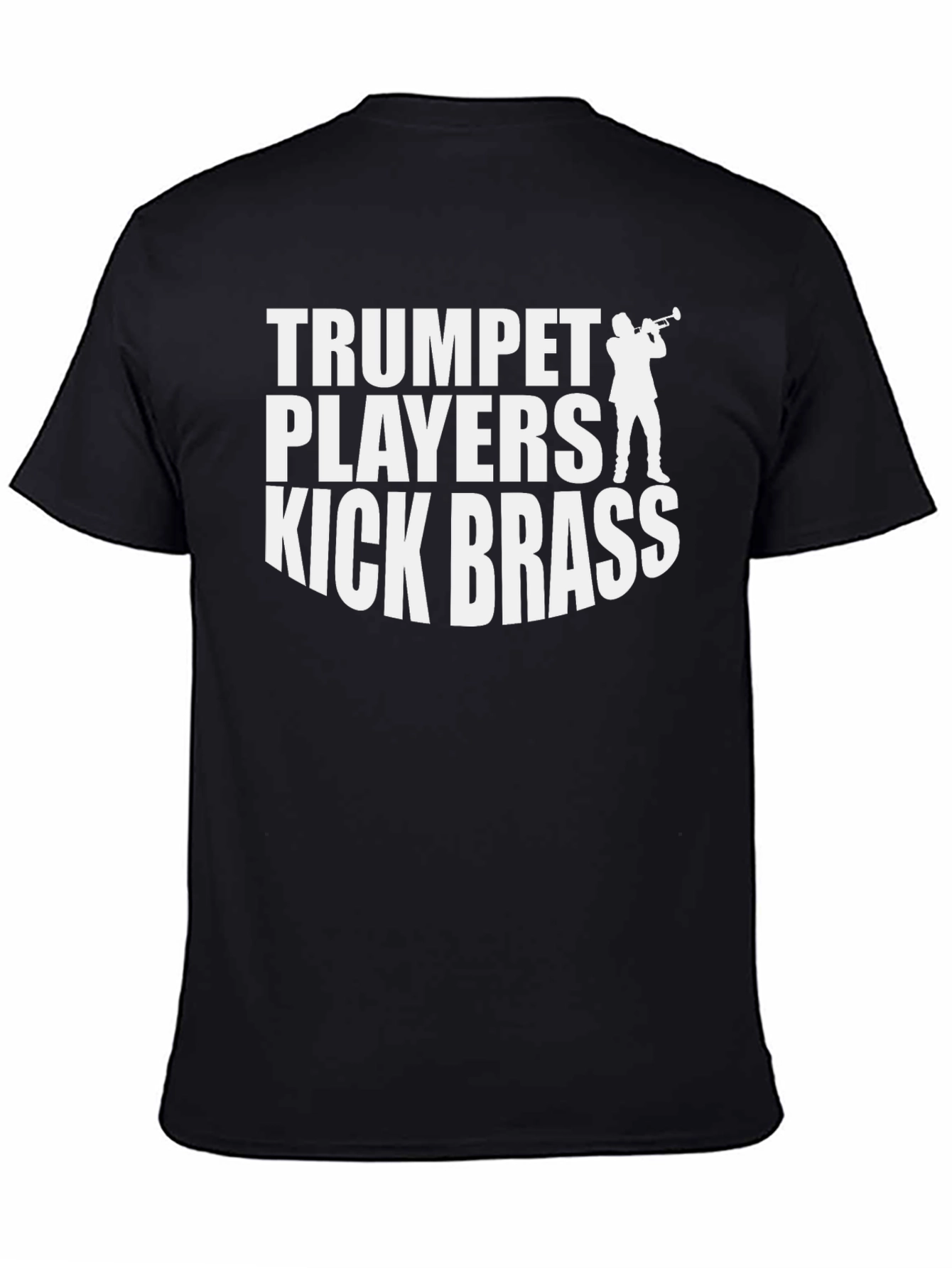 Trumpet Players Kick Brass Graphic T-Shirt
