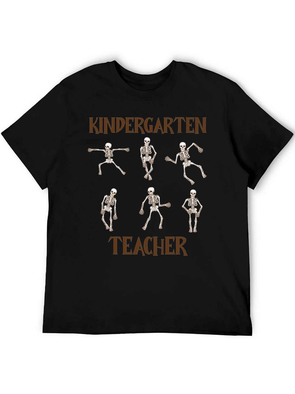Kindergarten Teacher Skeleton Dance T-Shirt