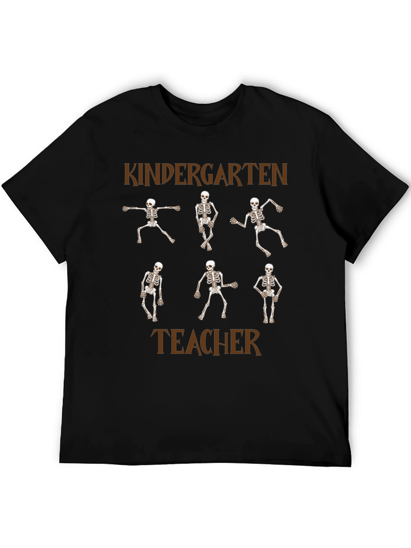Kindergarten Teacher Skeleton Dance T-Shirt