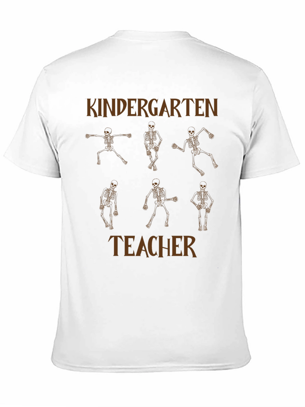 Kindergarten Teacher Skeleton Dance T-Shirt