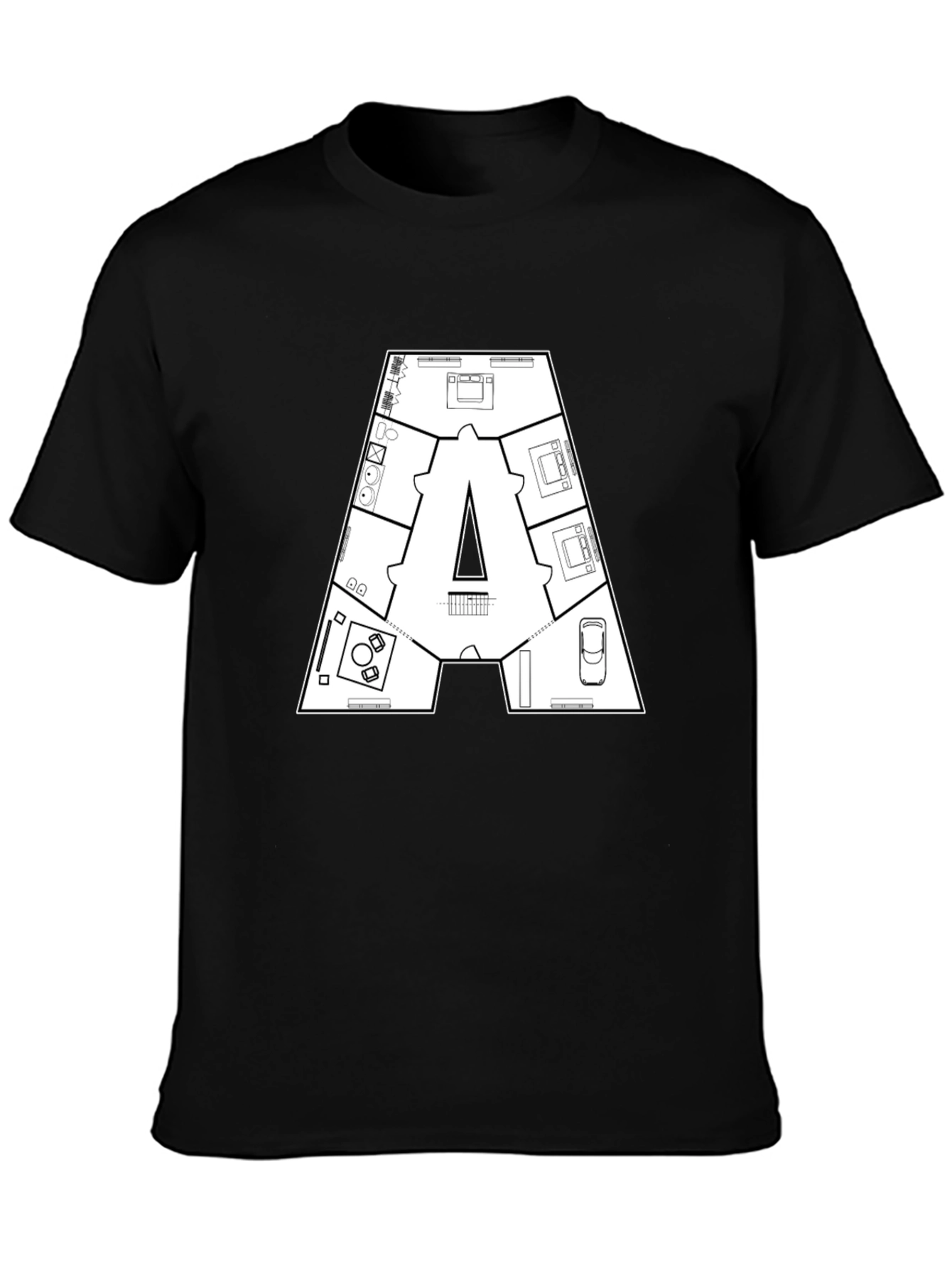 The Architecture Letter A T-Shirt