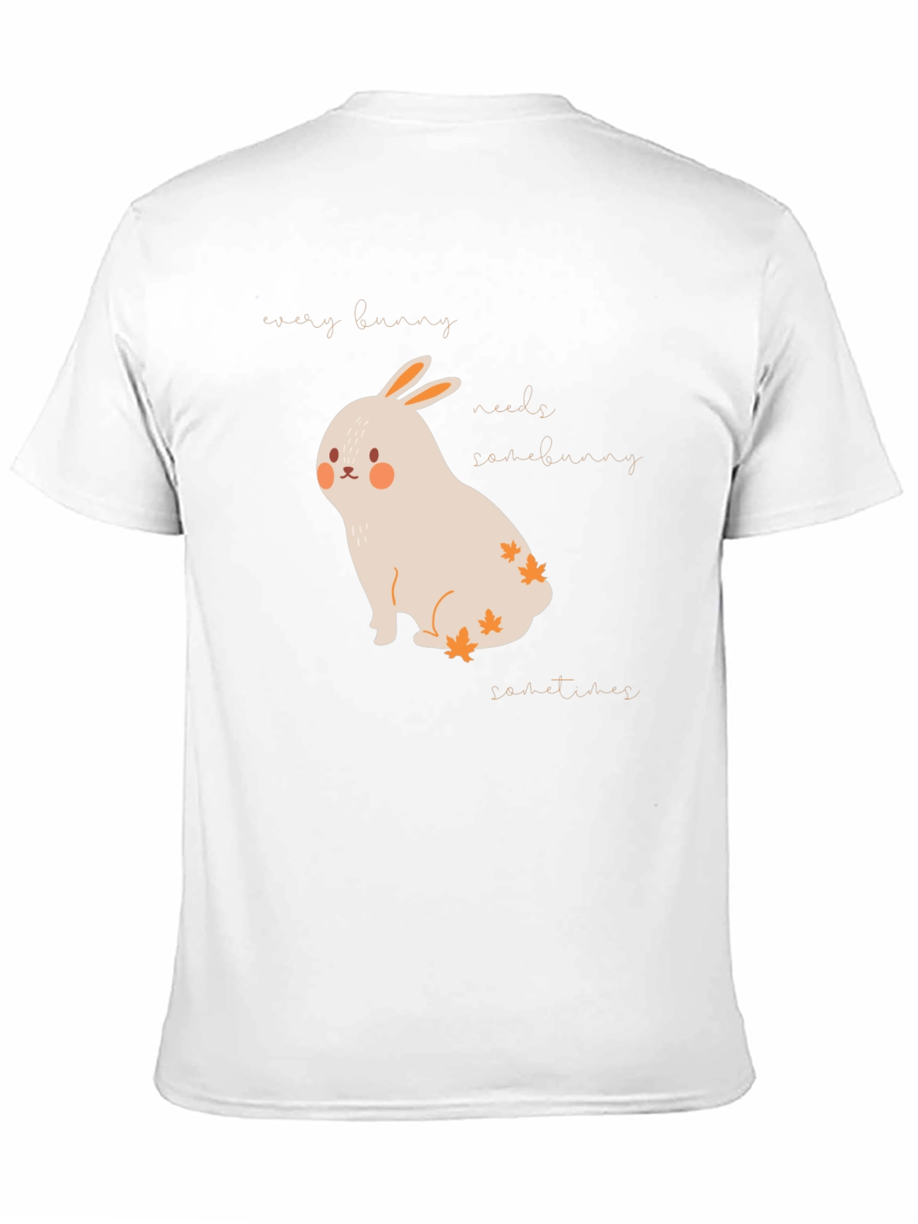 Cute Bunny Graphic Tee - Every Bunny Needs Somebunny