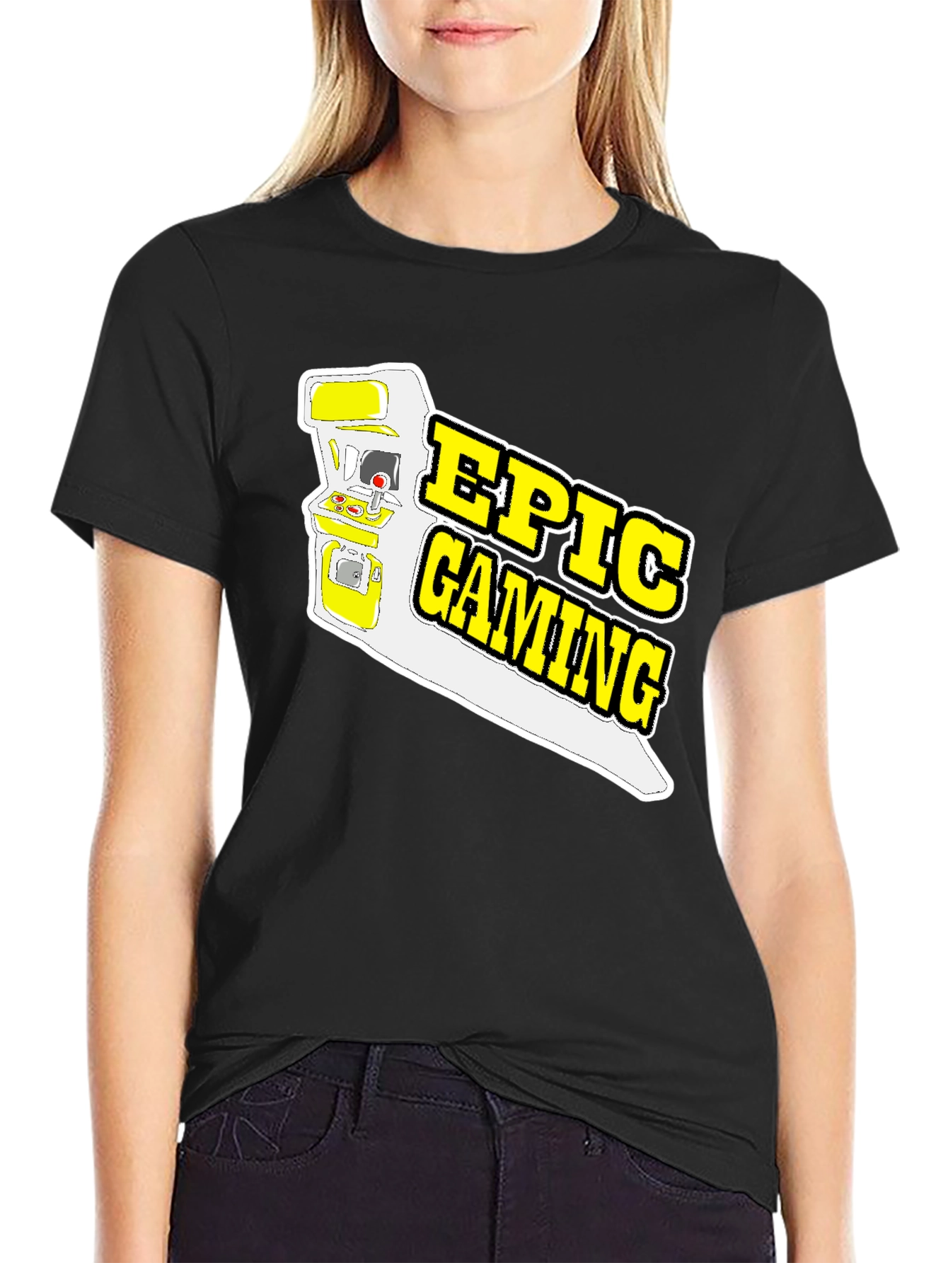 Epic Gaming T-Shirt - Retro Arcade Design