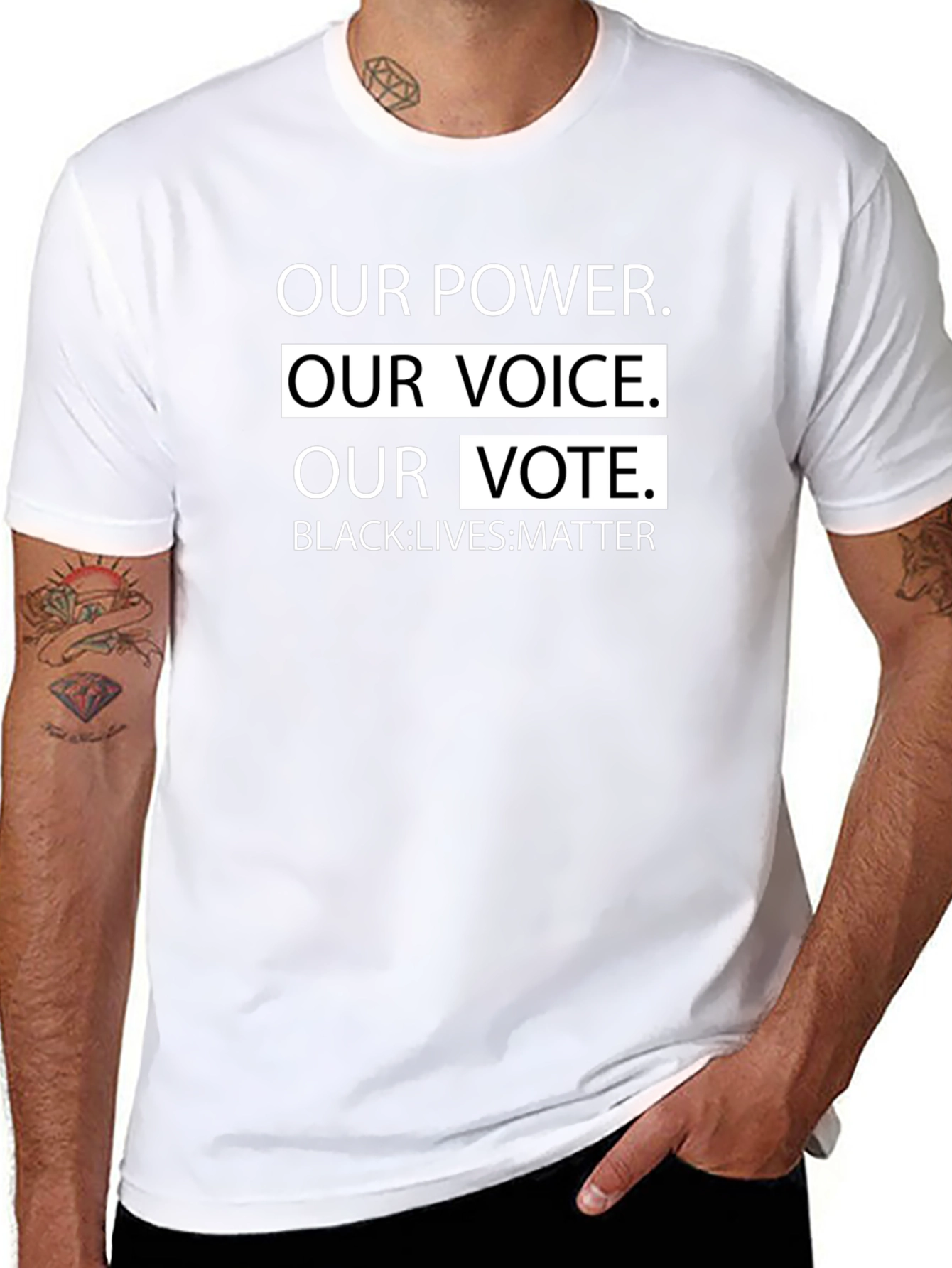 Our Power Our Voice Our Vote T-Shirt