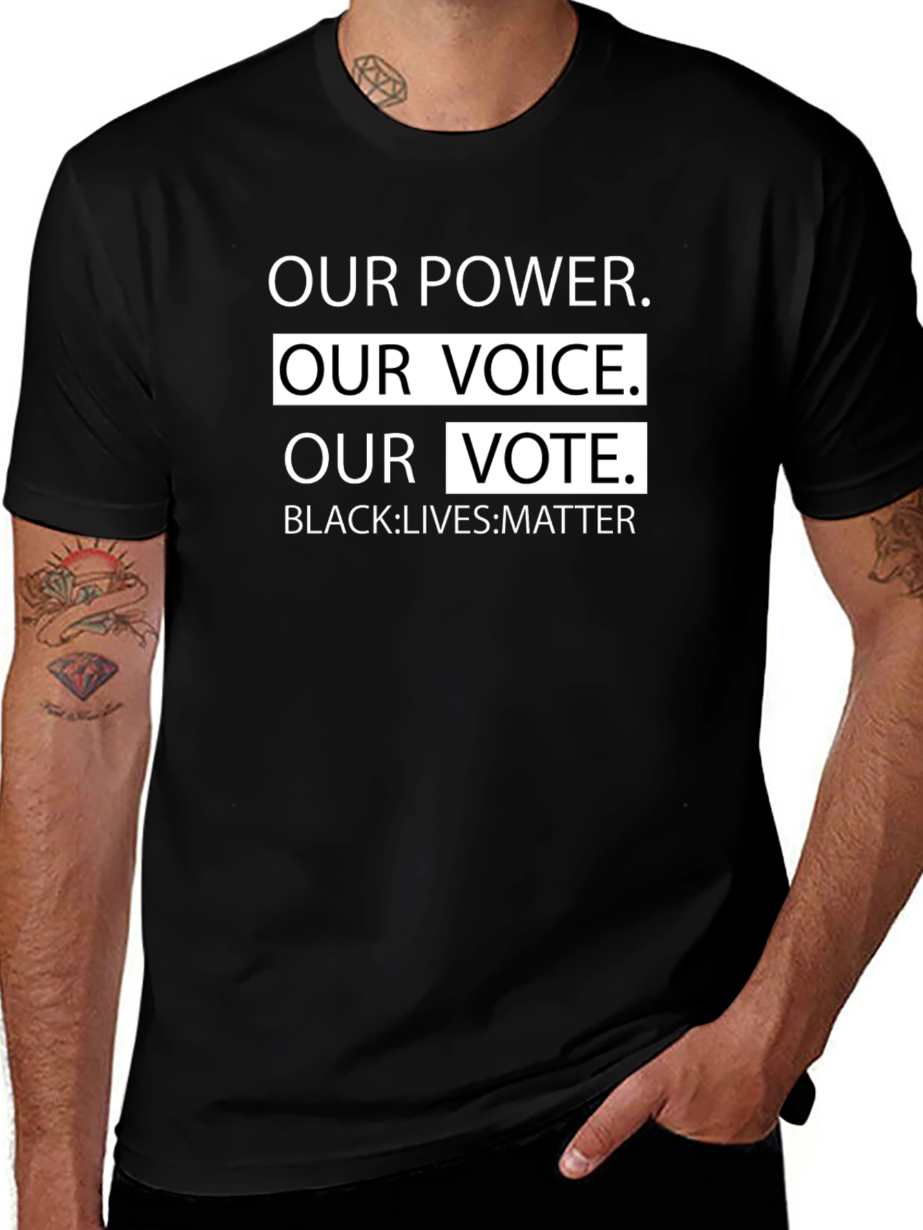 Our Power Our Voice Our Vote T-Shirt
