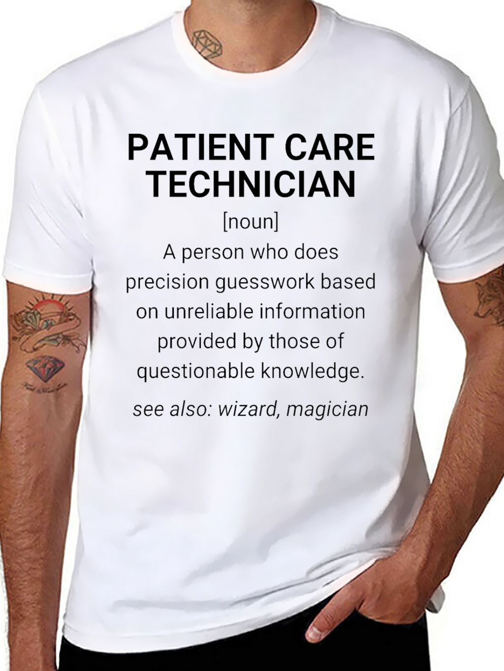 Patient Care Technician Definition T-Shirt