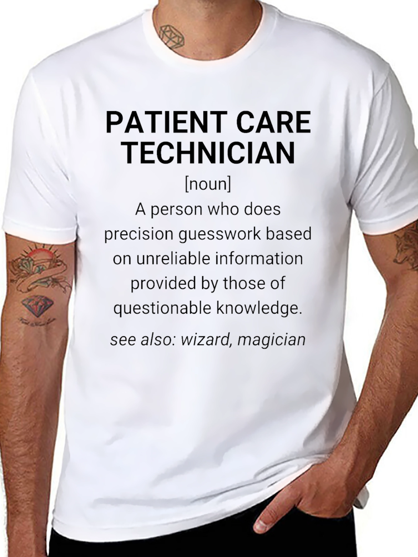 Patient Care Technician Definition T-Shirt