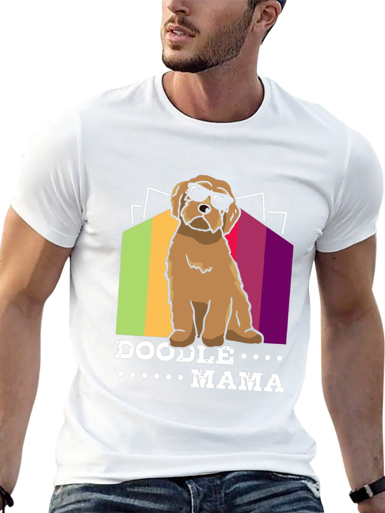 Doodle Mama T-Shirt - Cute Dog Graphic Tee