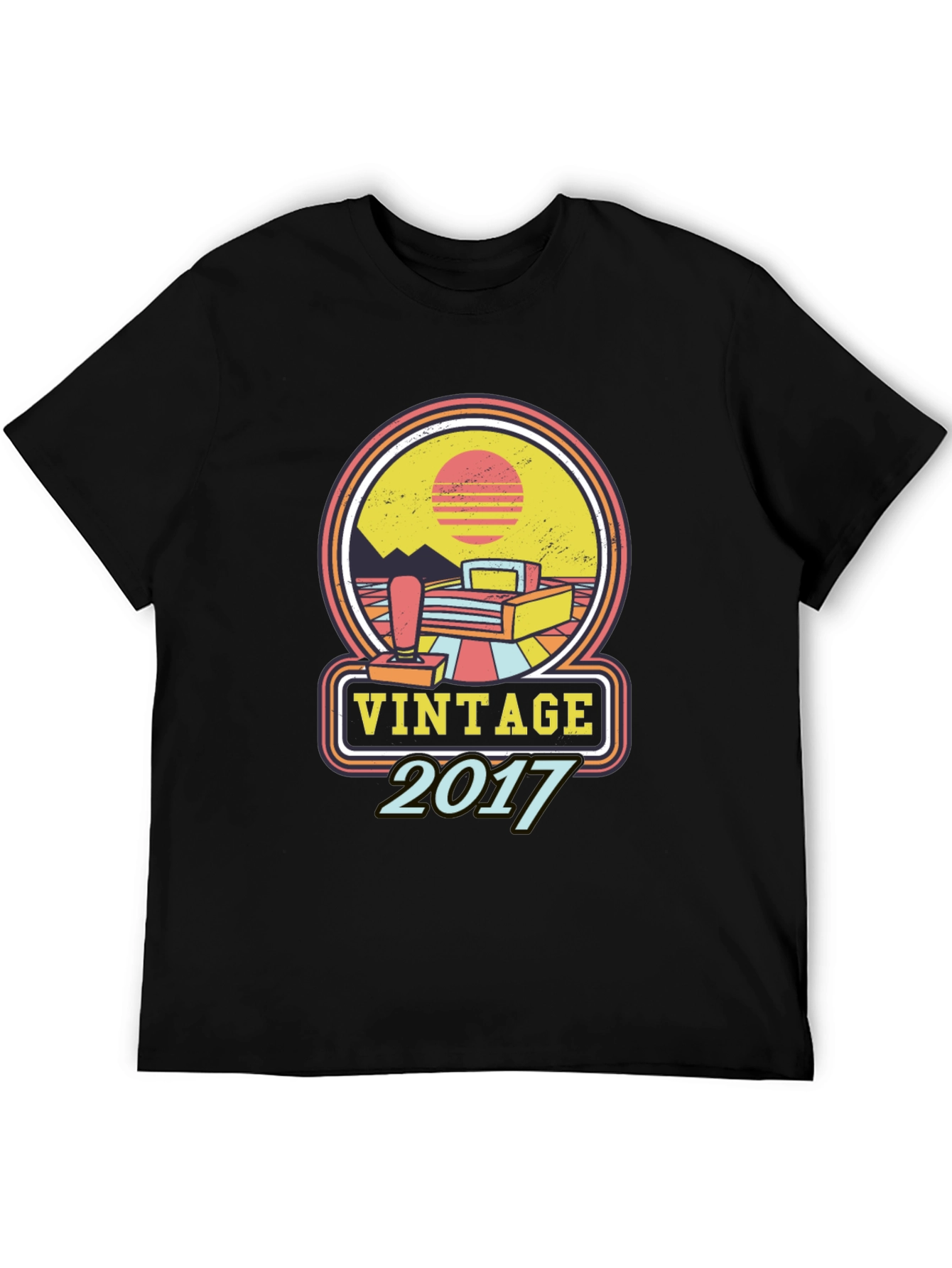 Vintage 2017 Retro Gaming T-Shirt