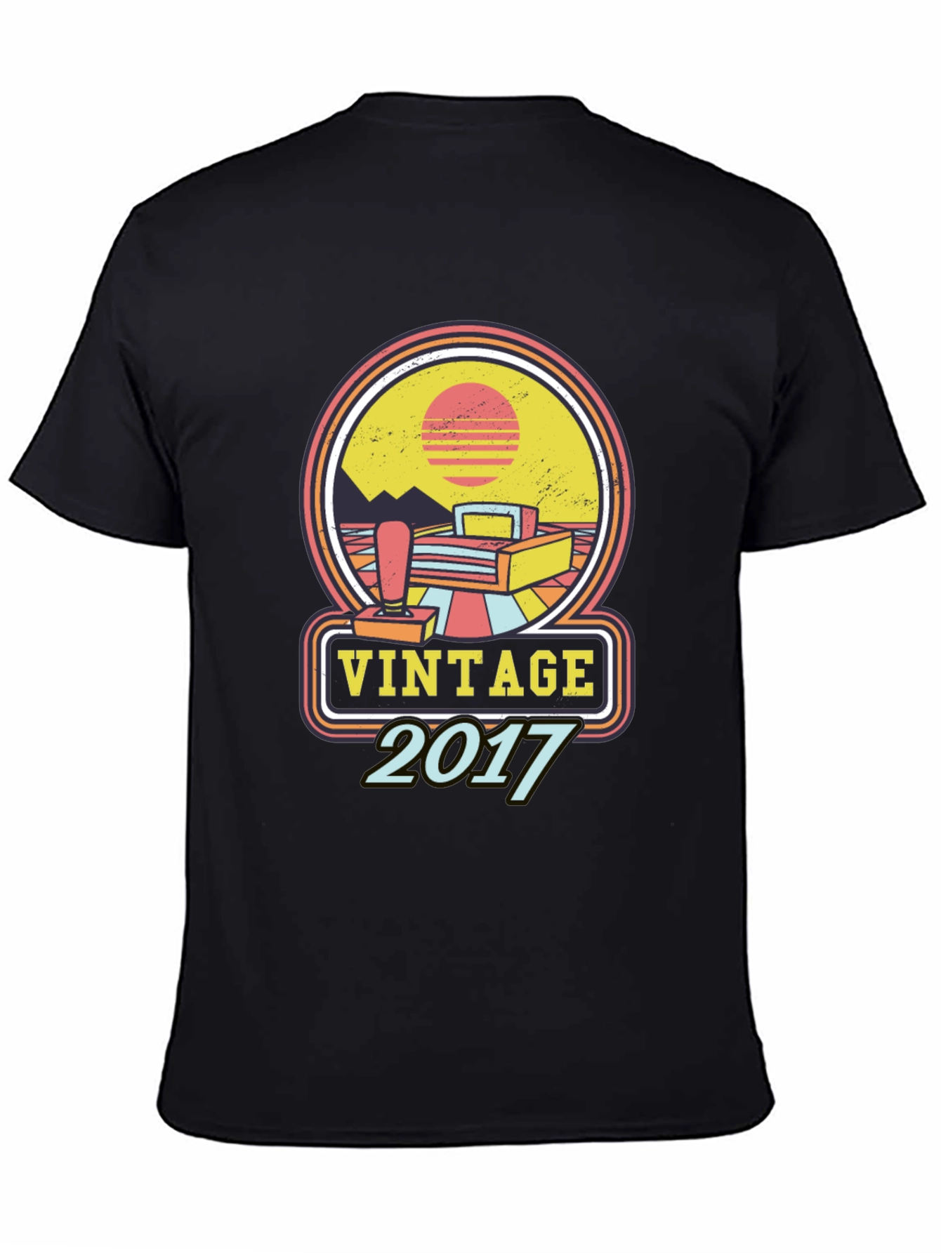 Vintage 2017 Retro Gaming T-Shirt