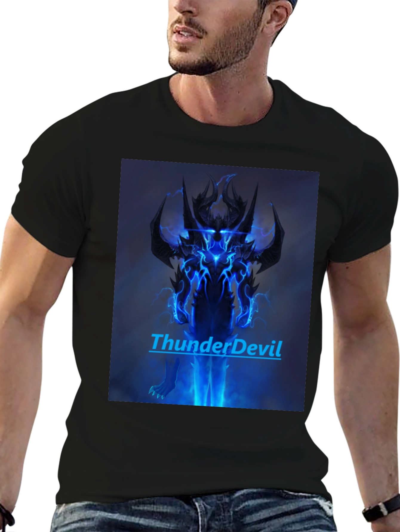 ThunderDevil Graphic Black T-Shirt