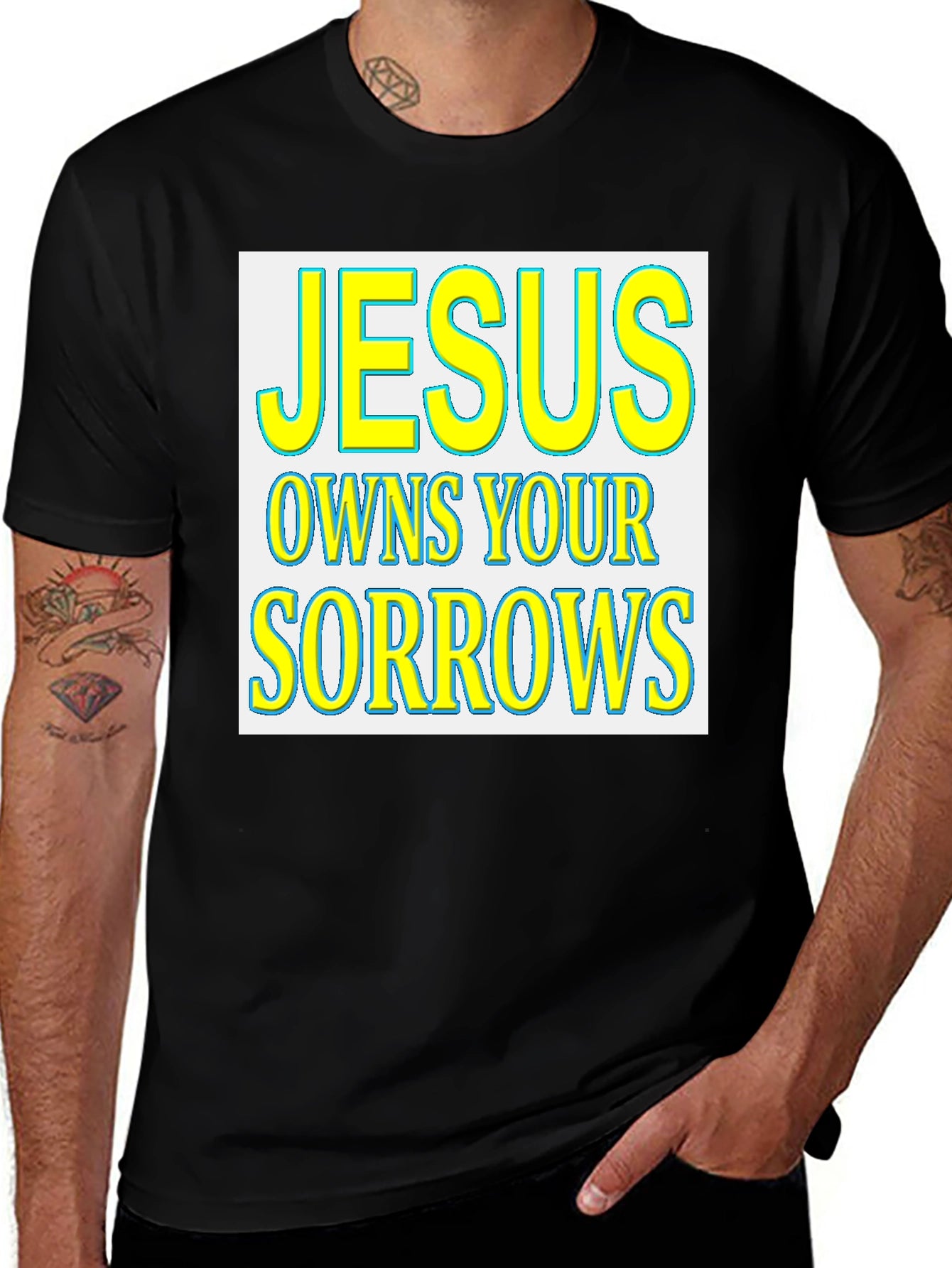 Jesus Owns Your Sorrows Graphic T-Shirt