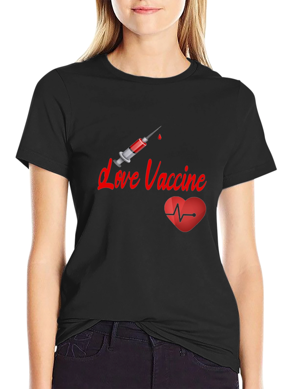 Love Vaccine T-Shirt - Pro-Vaccine Stylish Tee