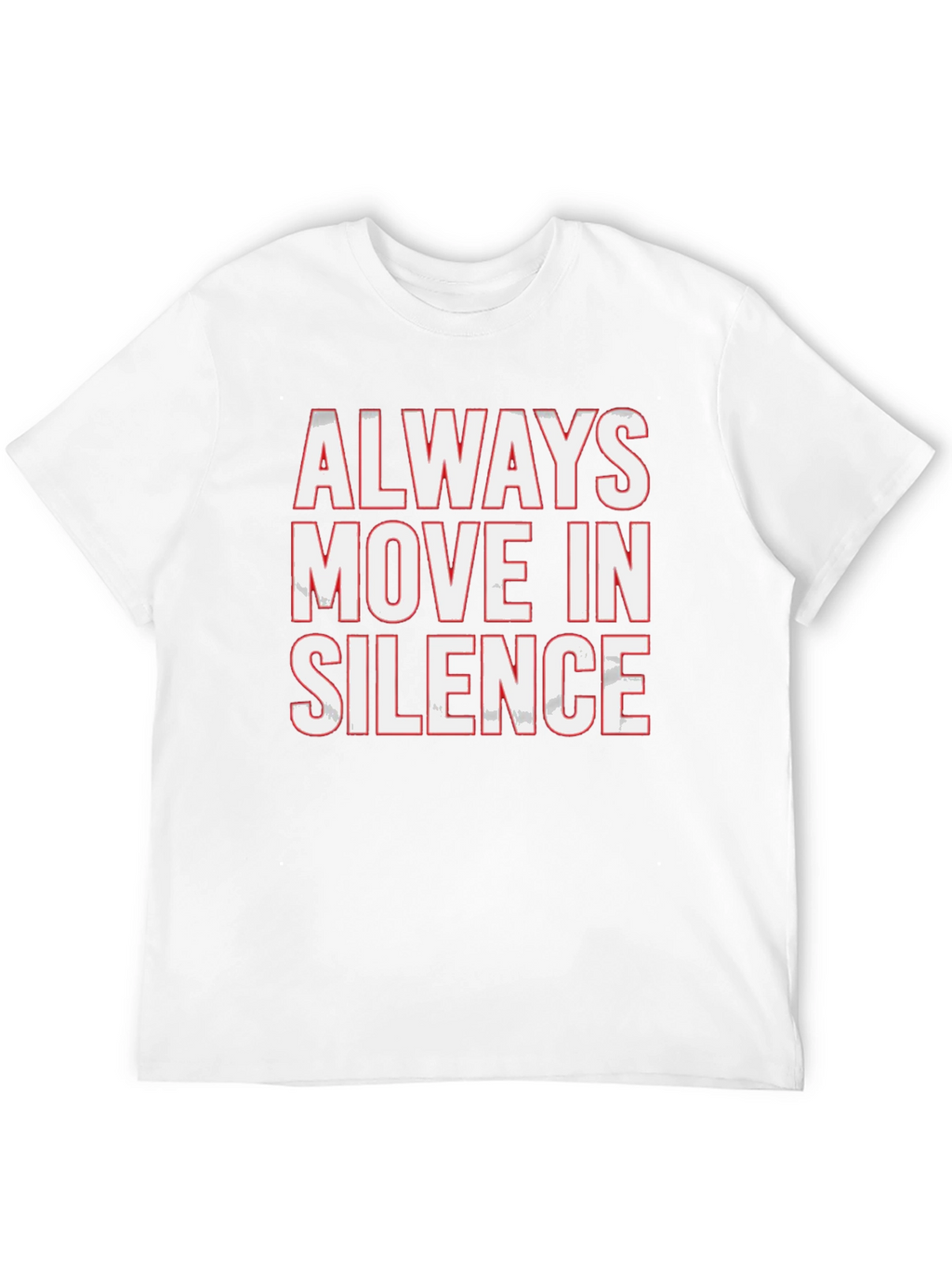 Always Move in Silence Graphic Tee