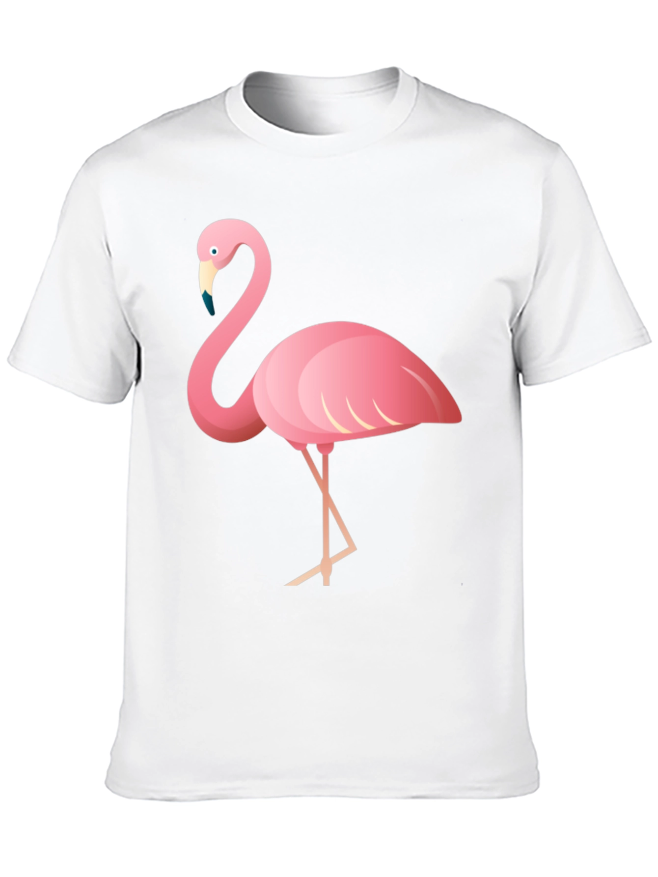 Black Flamingo Graphic Tee - Casual Style
