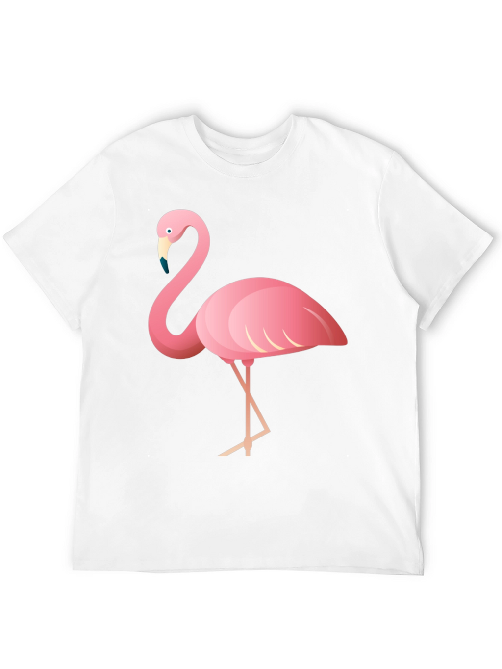 Black Flamingo Graphic Tee - Casual Style