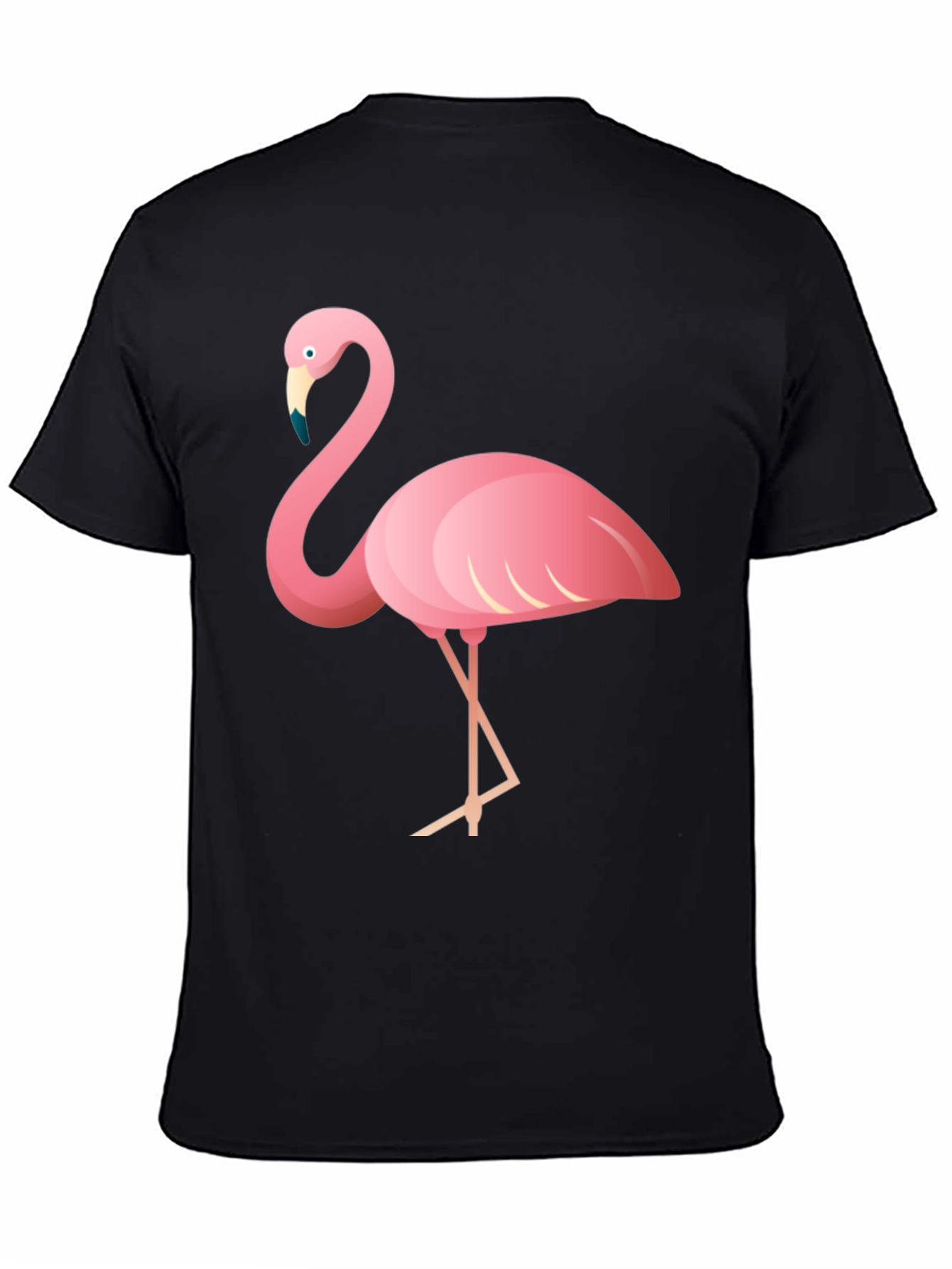 Black Flamingo Graphic Tee - Casual Style