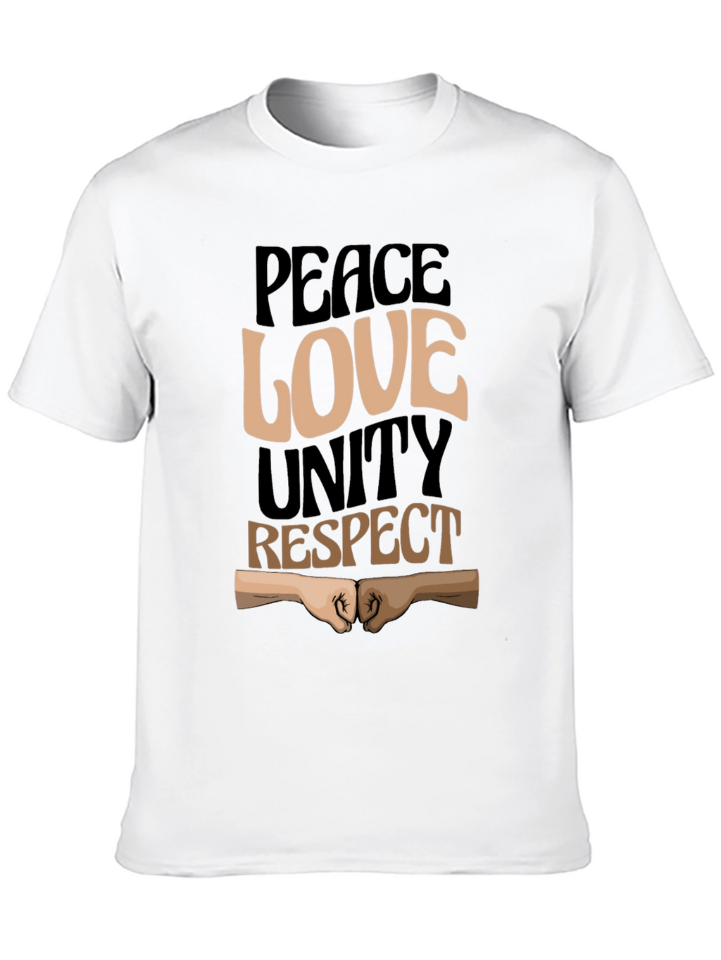 Peace Love Unity Respect Graphic Tee