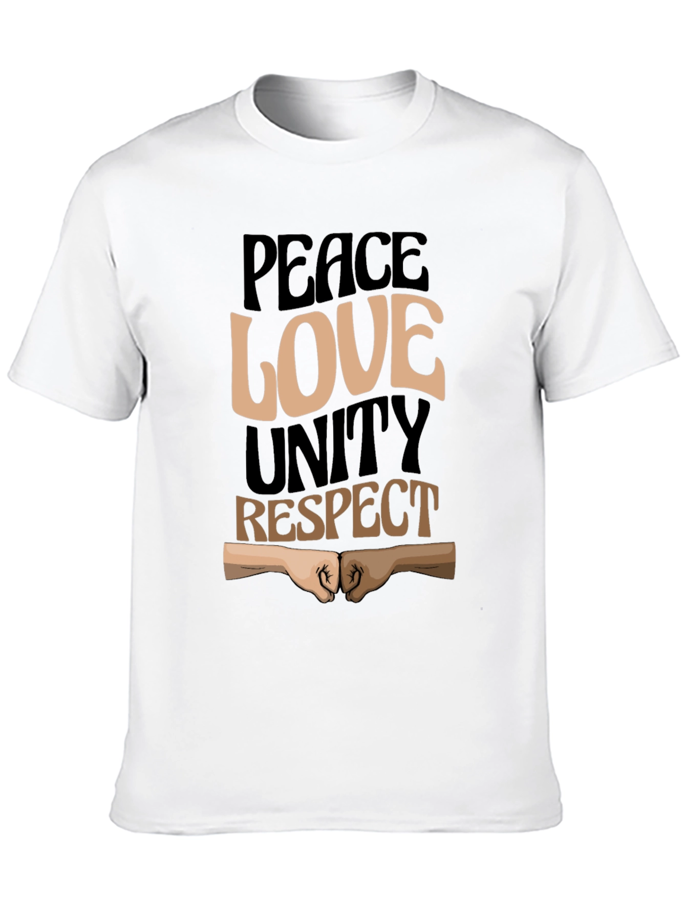 Peace Love Unity Respect Graphic Tee