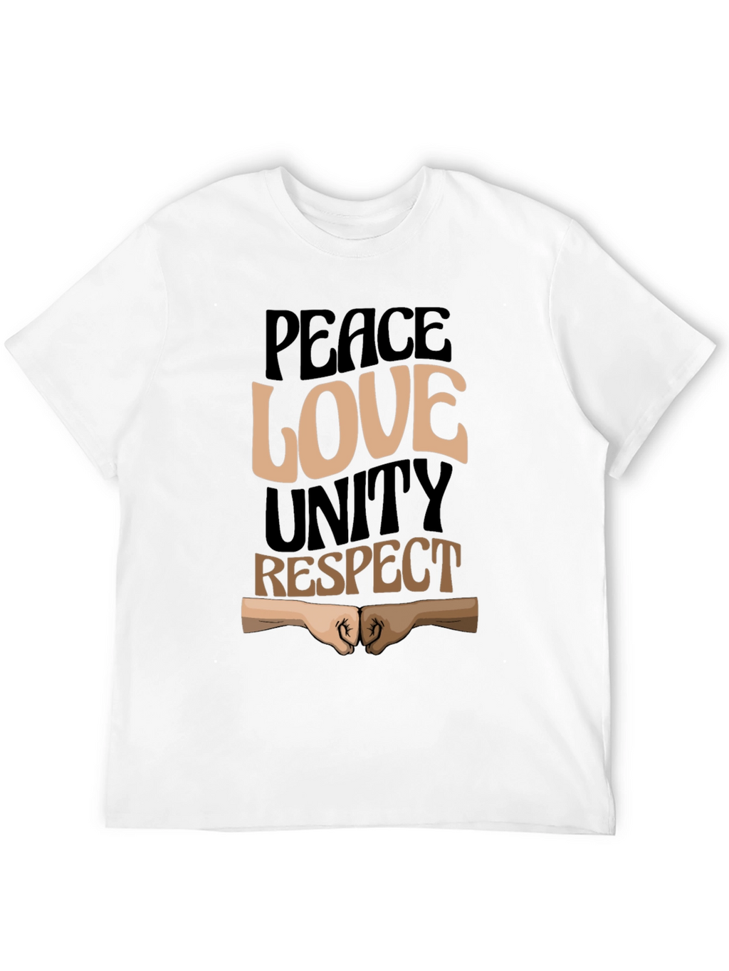 Peace Love Unity Respect Graphic Tee