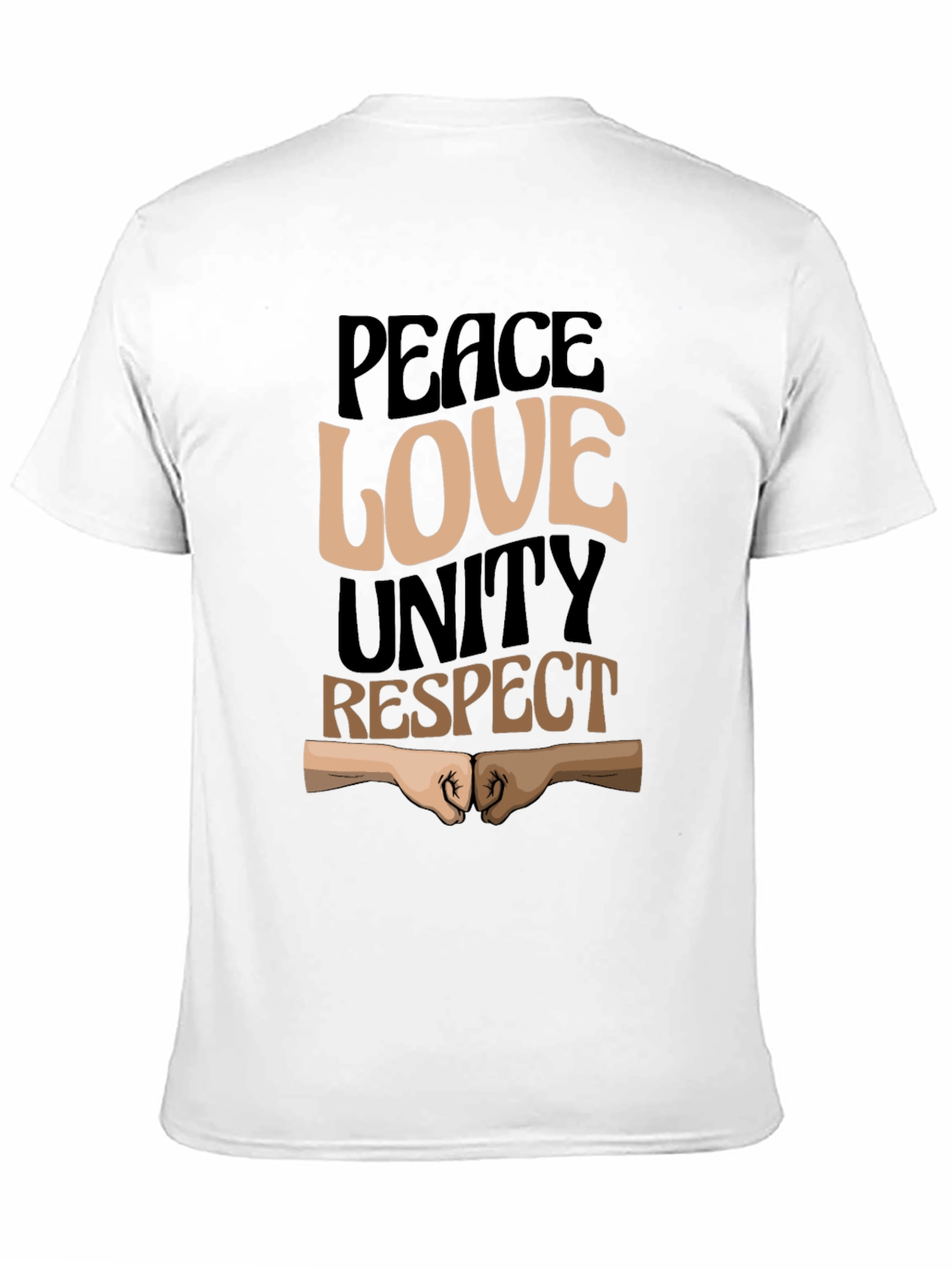 Peace Love Unity Respect Graphic Tee