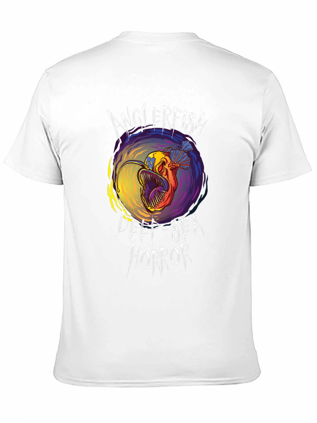 Anglerfish Deep-Sea Horror Graphic Tee