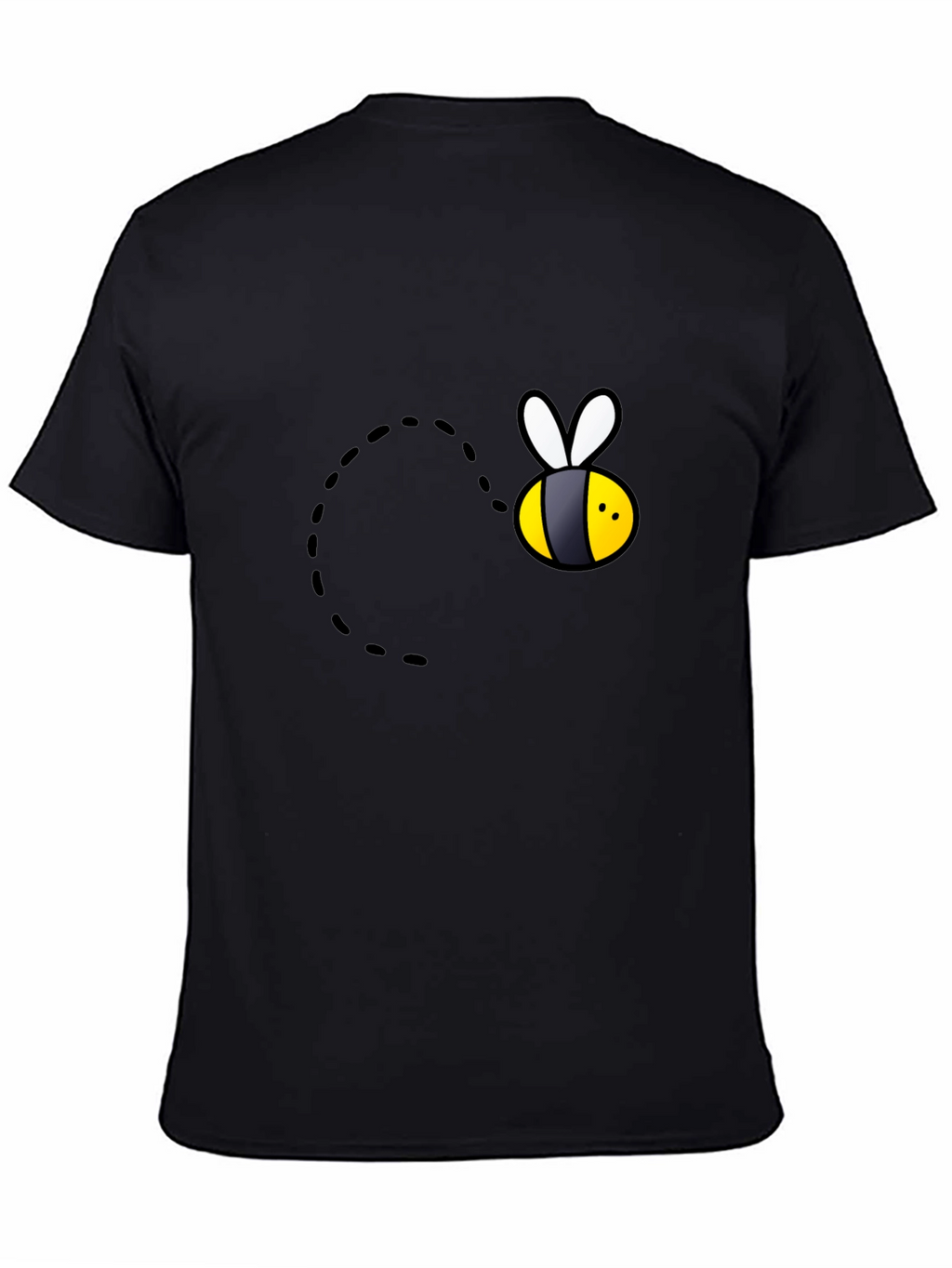 Bee Graphic Black T-Shirt