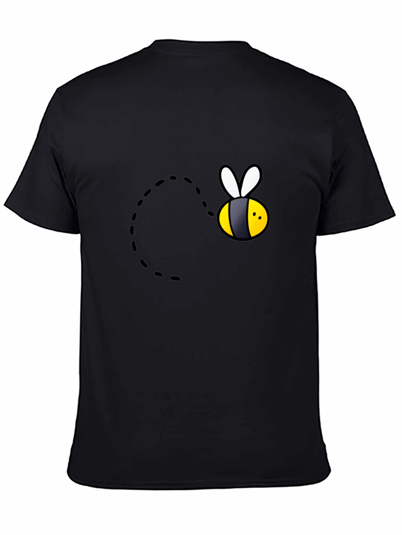 Bee Graphic Black T-Shirt