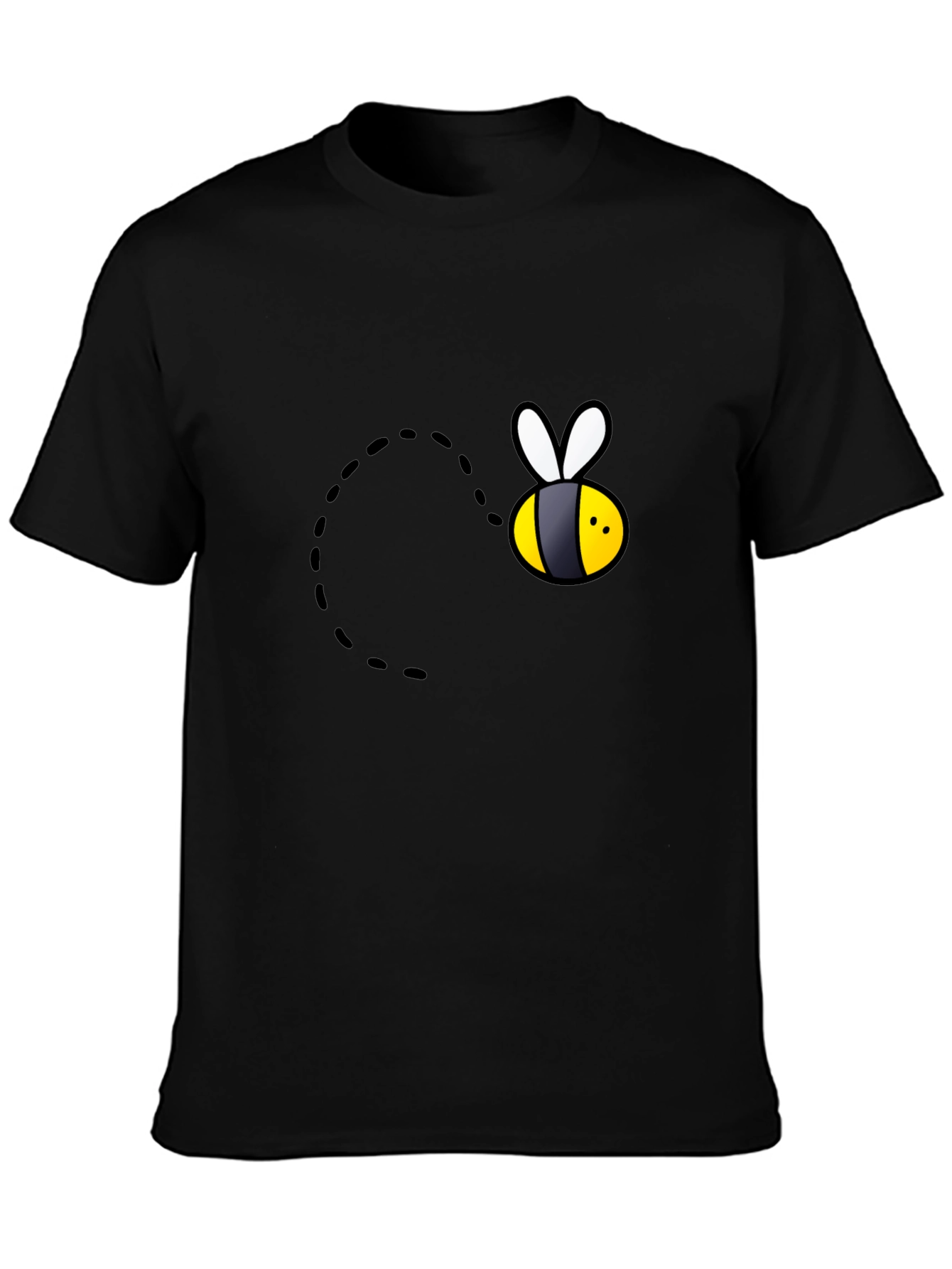 Bee Graphic Black T-Shirt