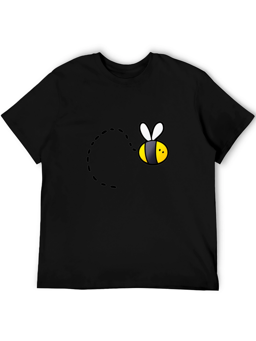 Bee Graphic Black T-Shirt