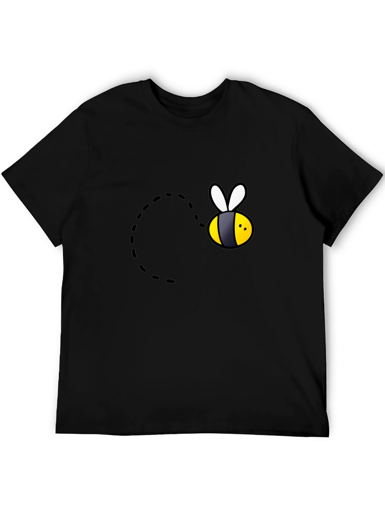 Bee Graphic Black T-Shirt