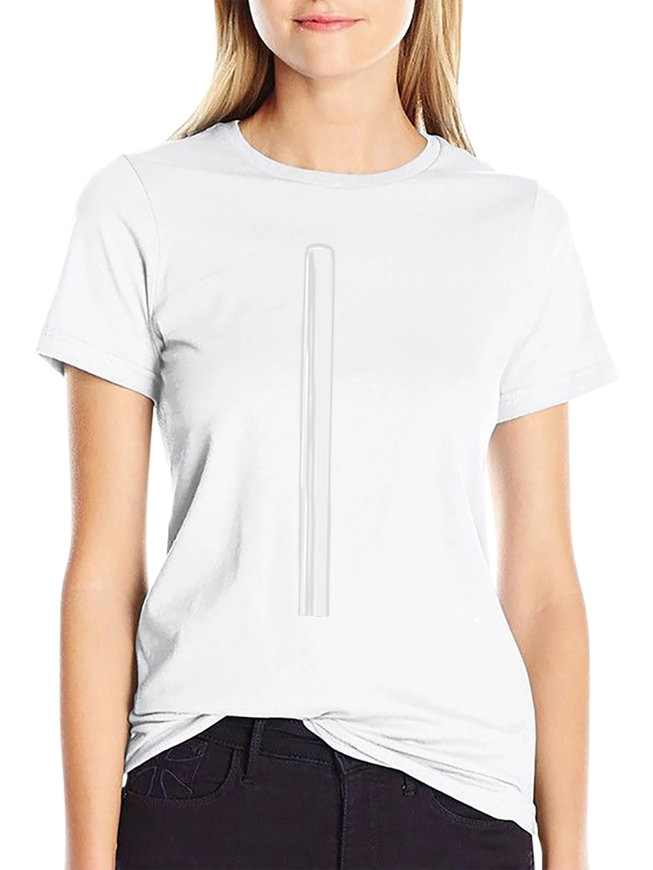 Minimalist Striped Black T-Shirt