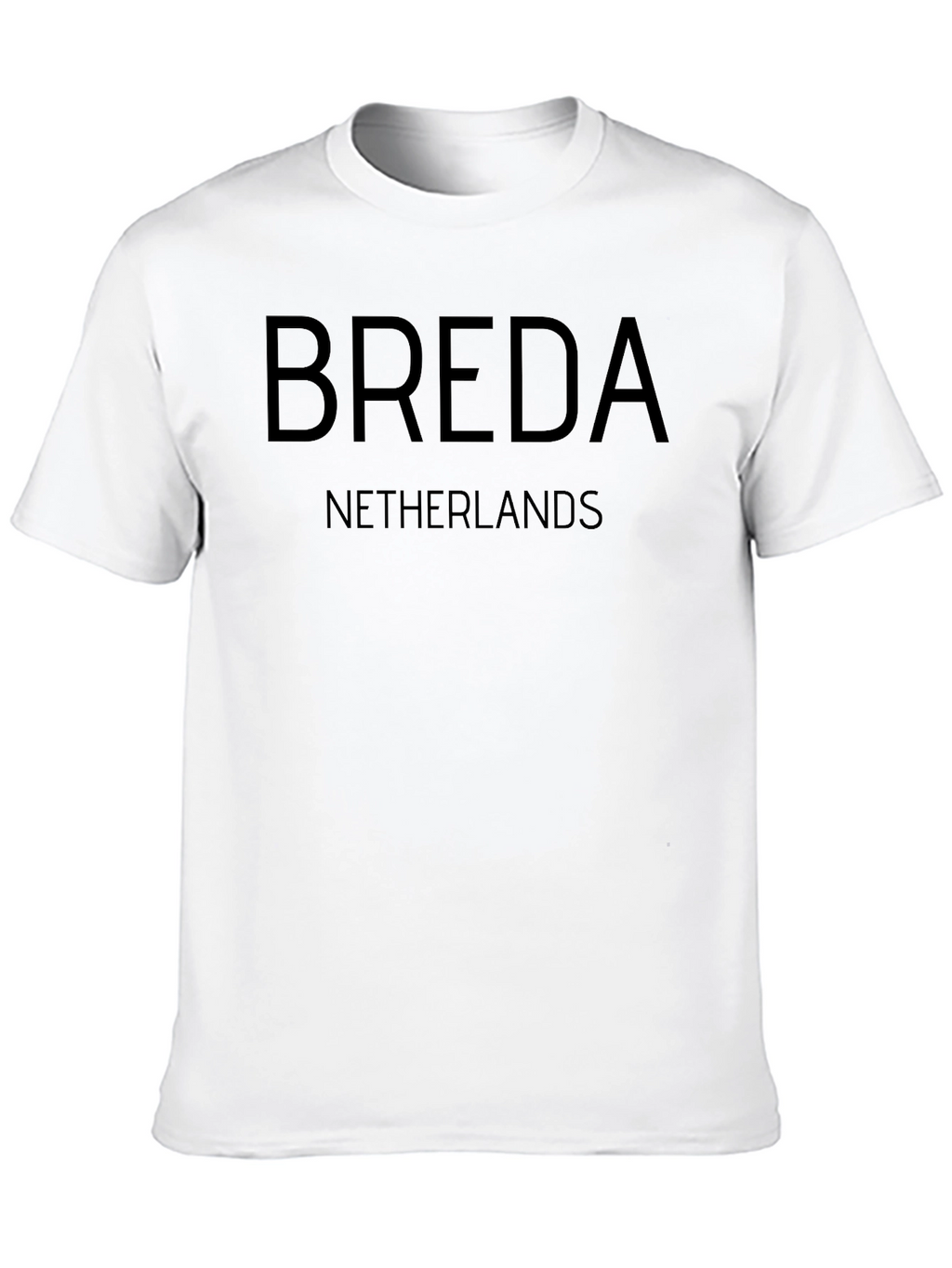 Breda Netherlands Black T-Shirt