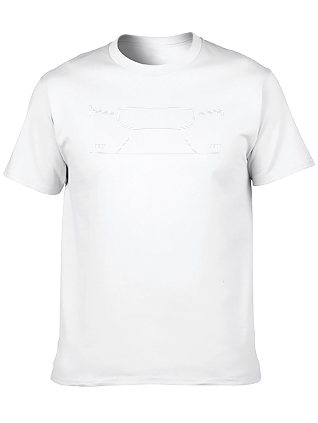 Car Front Silhouette T-Shirt - Automotive Style