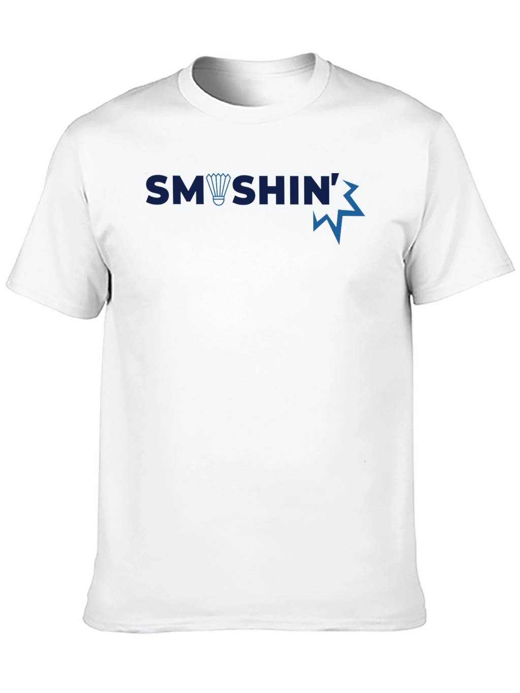 Smashin Badminton Graphic Tee - Black