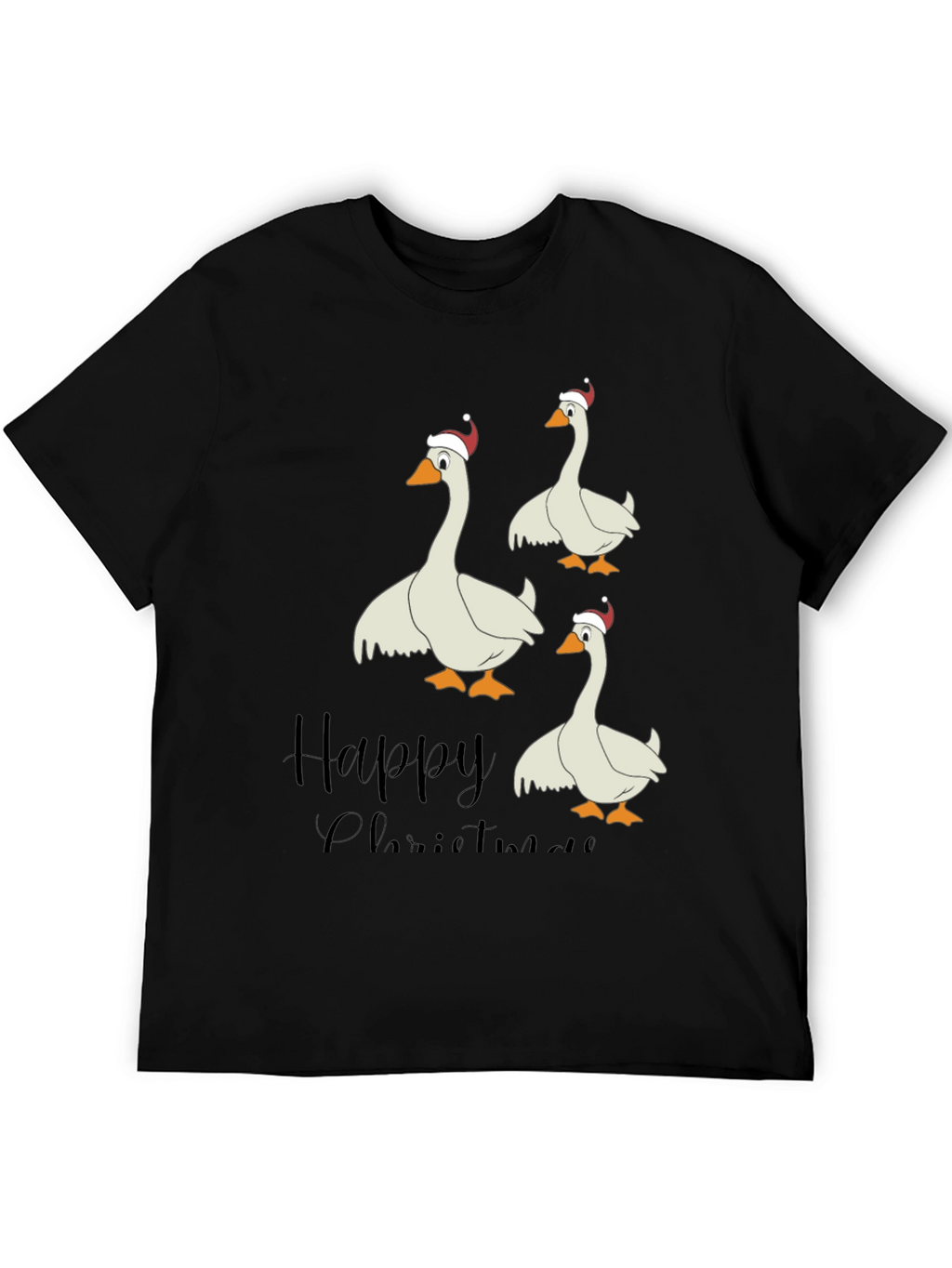 Happy Christmas Goose T-Shirt