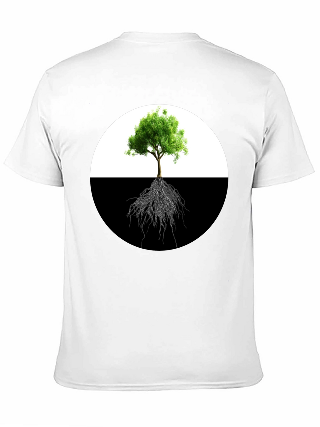 Yin Yang Tree T-Shirt - Balance & Nature