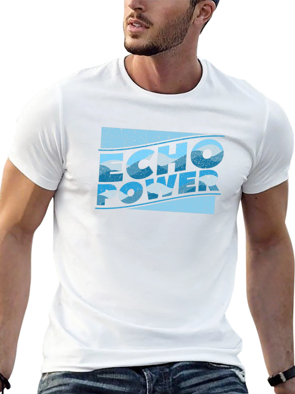 Echo Power T-Shirt - Modern Graphic Tee