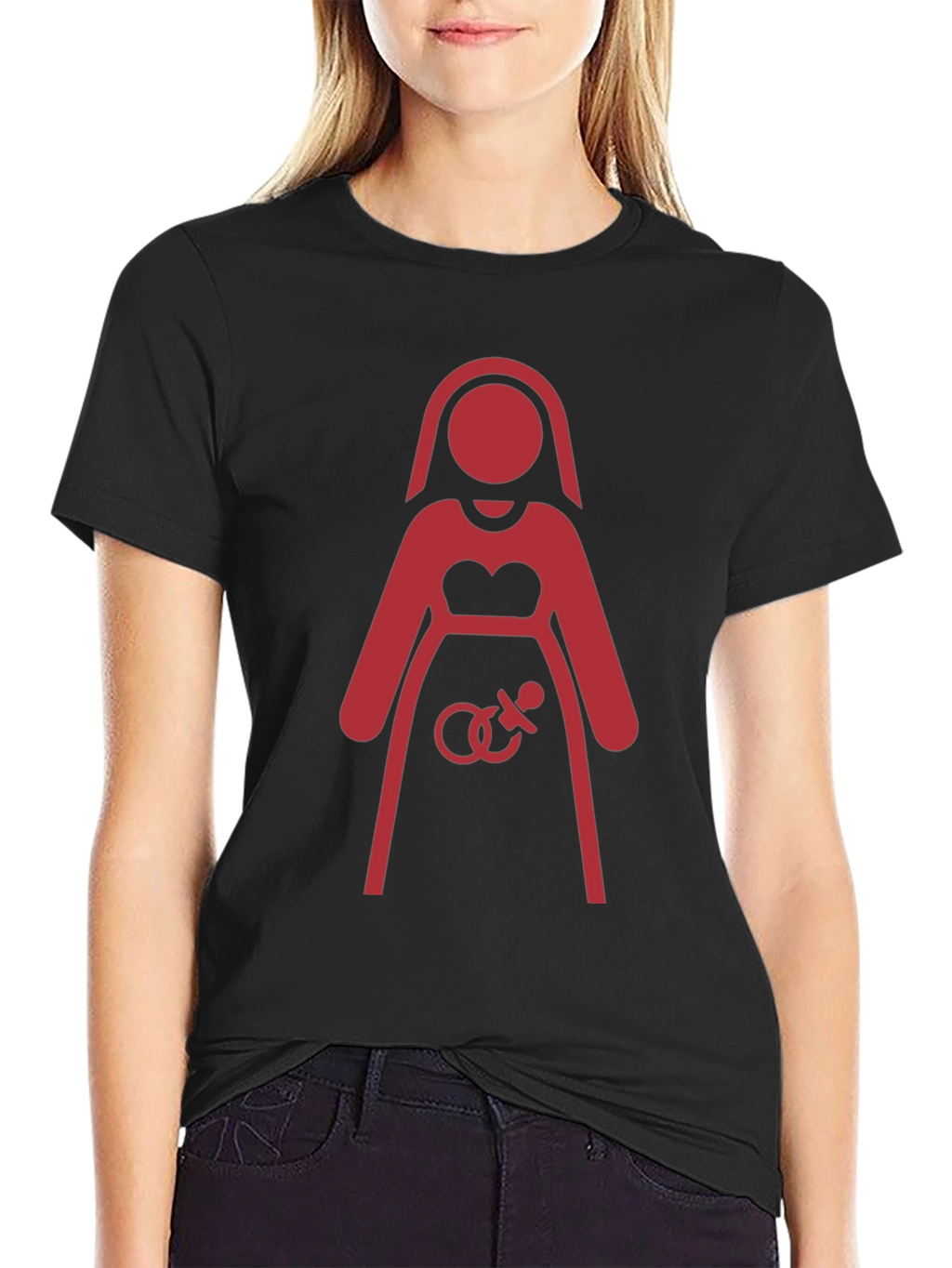 Funny Pregnancy Announcement T-Shirt - Expecting Mom