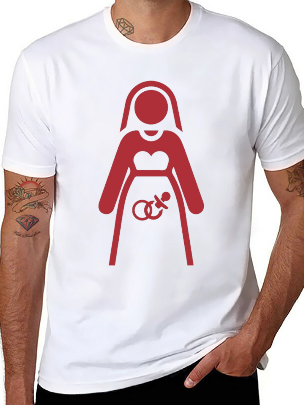 Funny Pregnancy Announcement T-Shirt - Expecting Mom