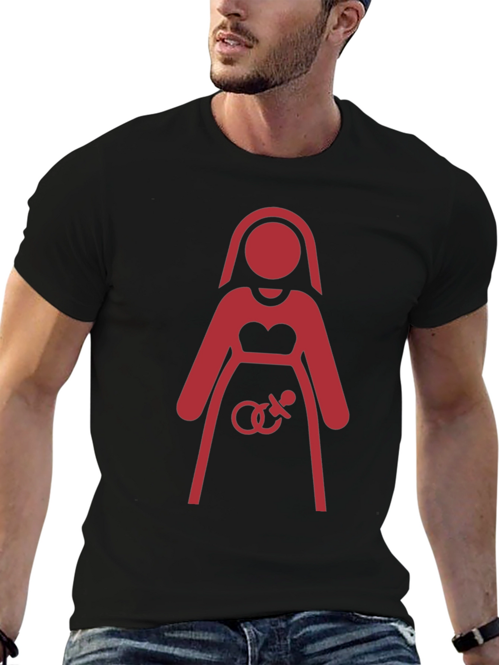 Funny Pregnancy Announcement T-Shirt - Expecting Mom