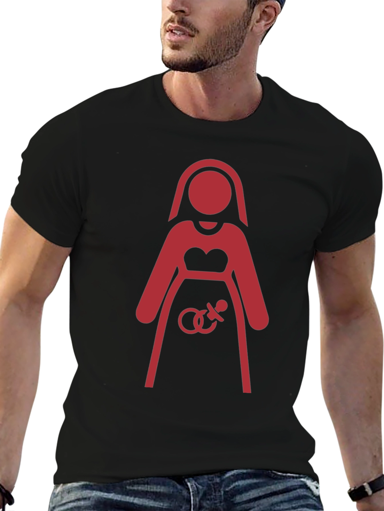 Funny Pregnancy Announcement T-Shirt - Expecting Mom