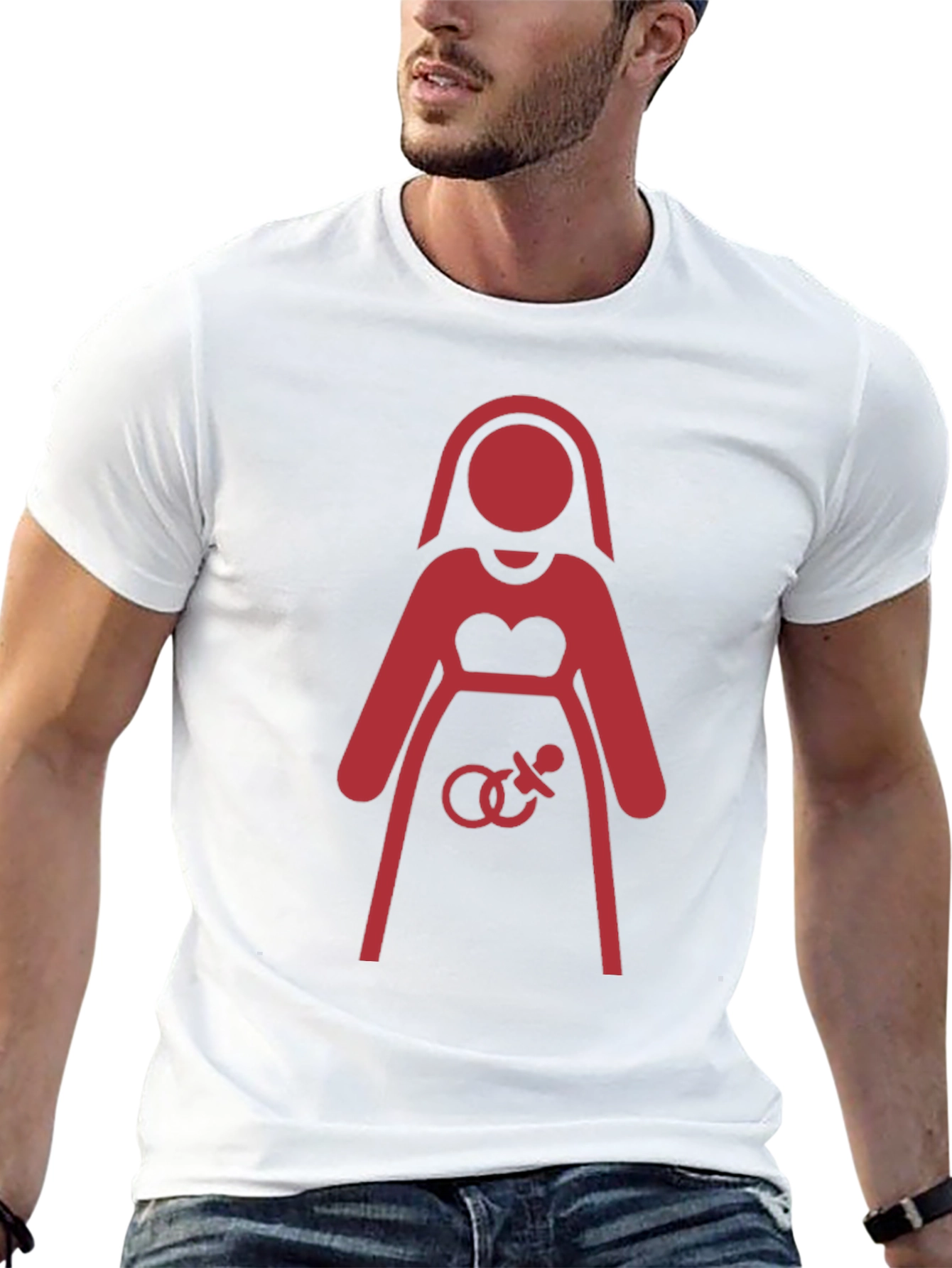 Funny Pregnancy Announcement T-Shirt - Expecting Mom