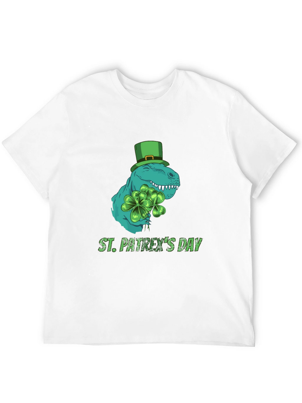 St. Patrexs Day T-Rex Tee